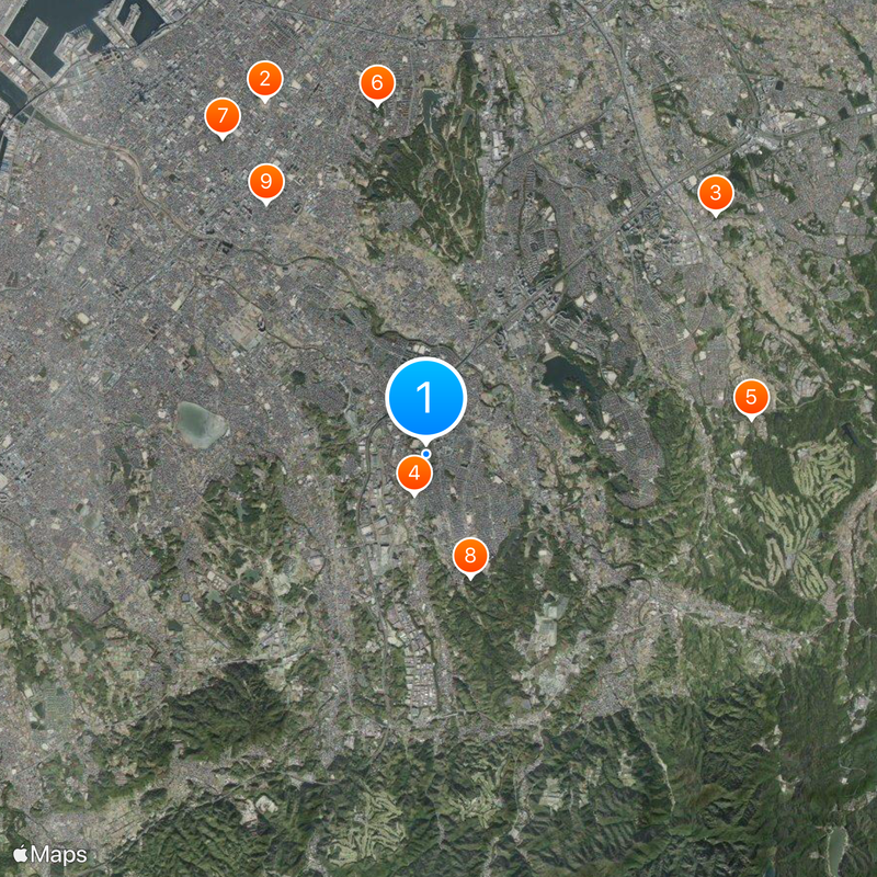 Momoyama Gakuin University Map