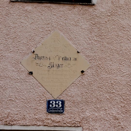 Haustafel zur Erbauung