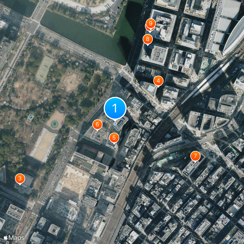 Tokyo Midtown Hibiya Carte