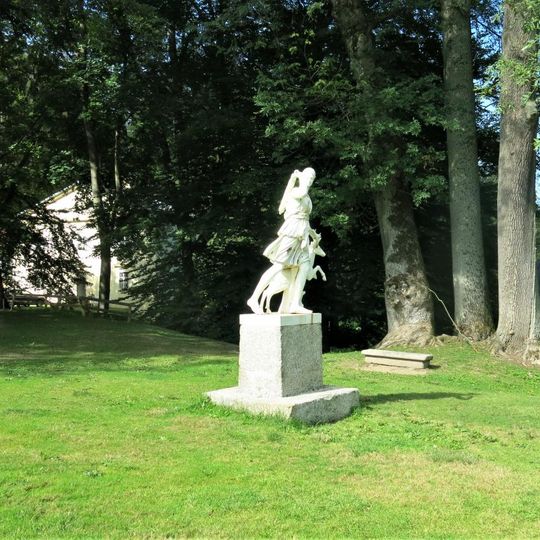 Statue of Diana in Lázně Kynžvart