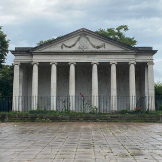 Former Orangery Portico To North Of Comins House