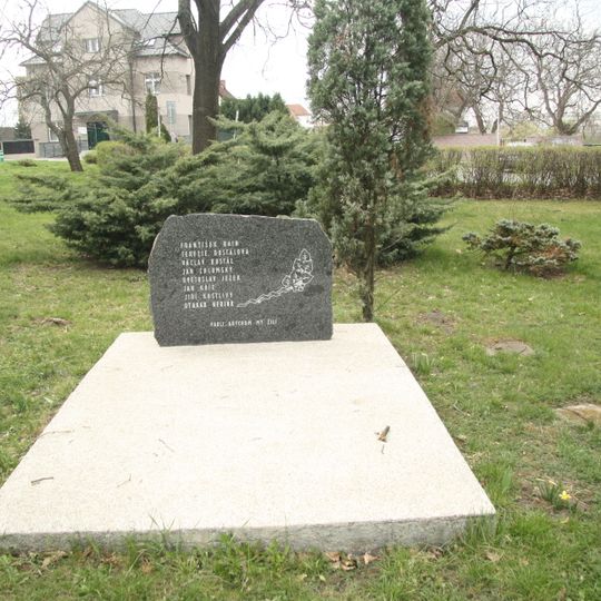 Památník obětem světových válek v Parku československých legionářů