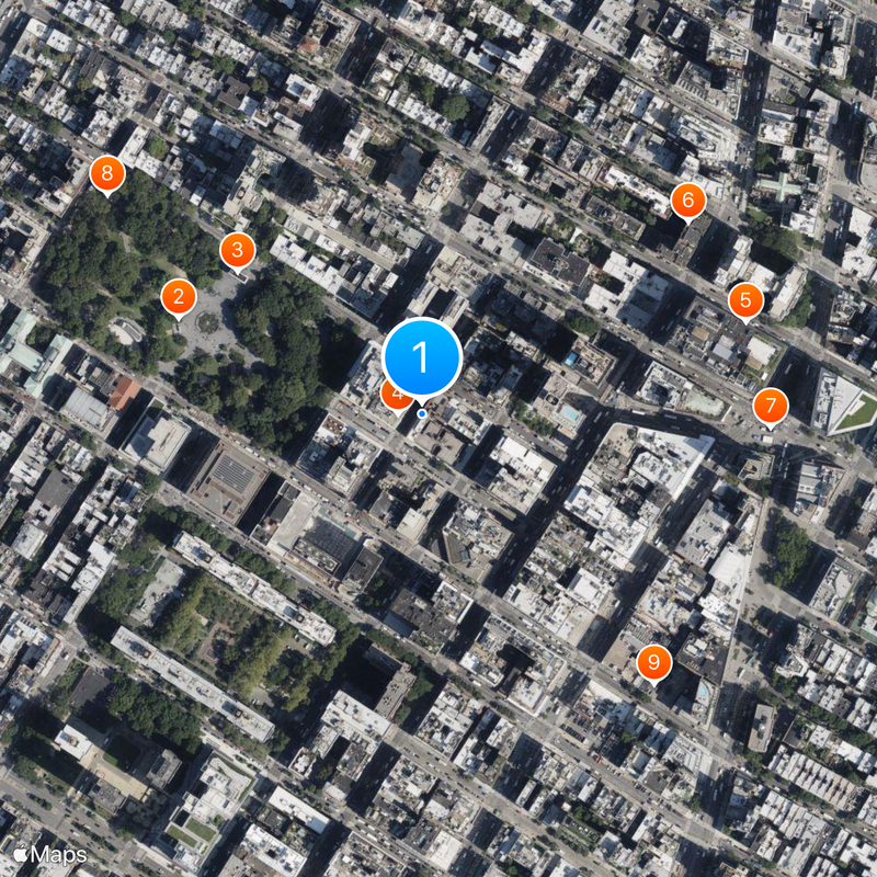 New York University Map