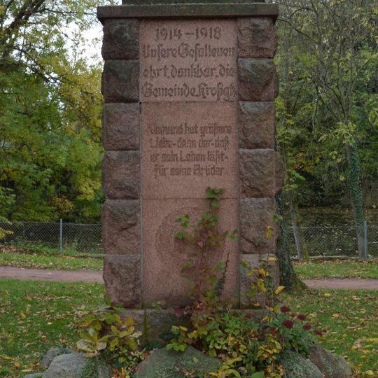 Kriegerdenkmal Krosigk