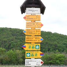 Rozcestník Šobes - vinice