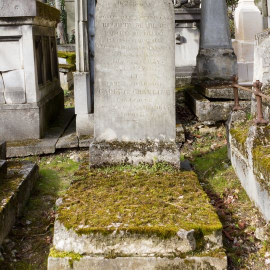 Grave of Becquey-Beaupré