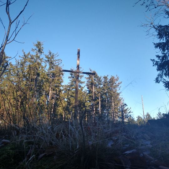 Vrcholový kříž na Vysoké