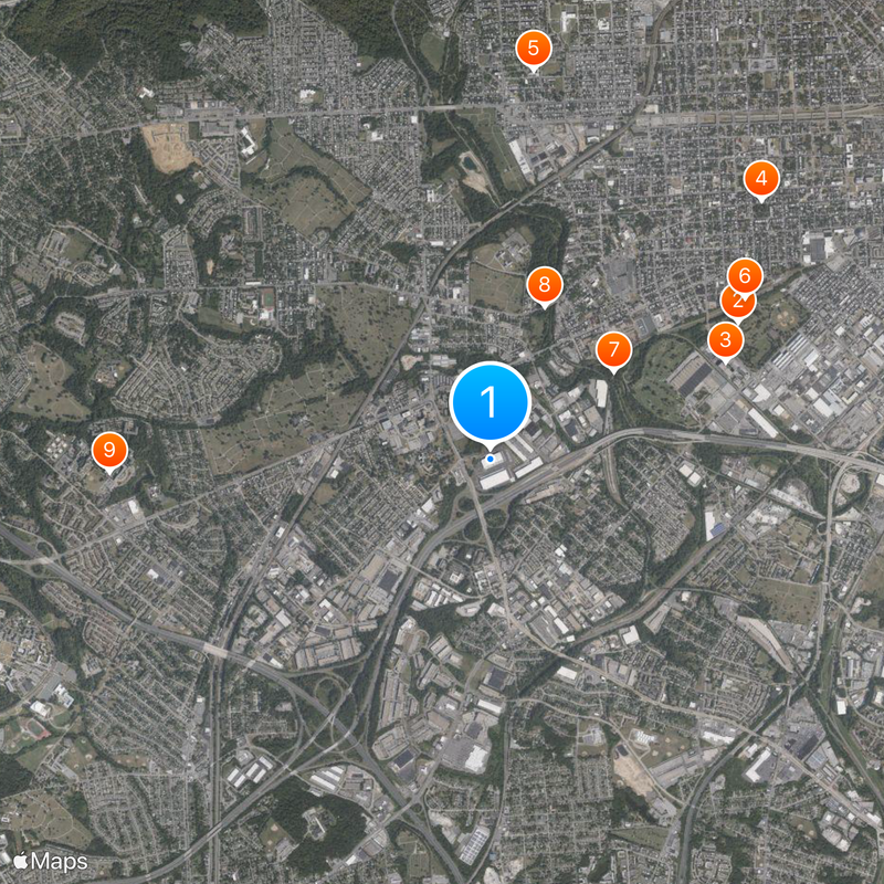 Seton Keough High School Map