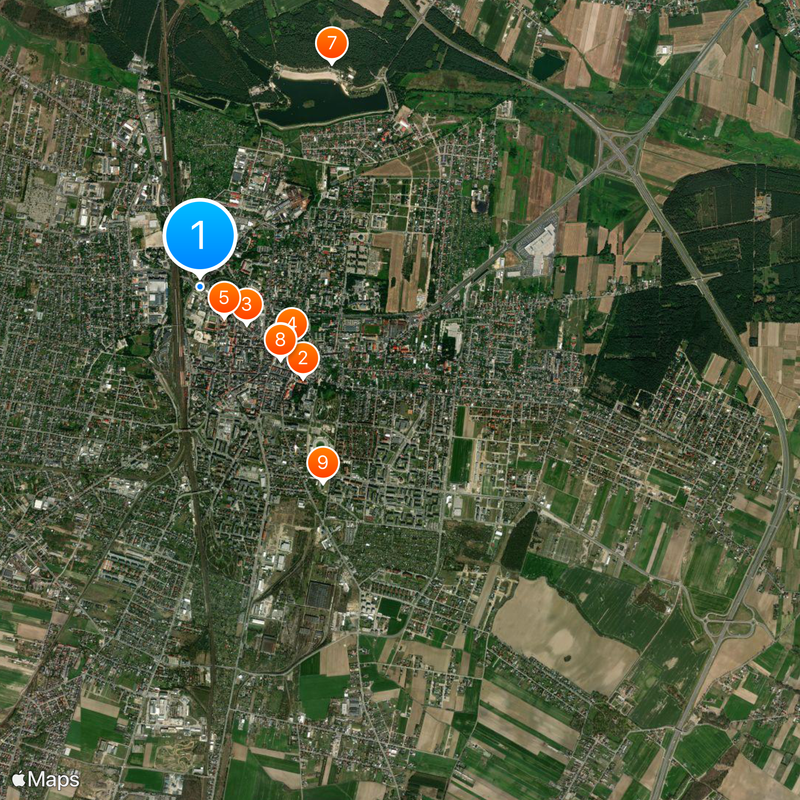 Ostrów Wielkopolski Mapa