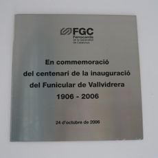 Centenari del Funicular de Vallvidrera