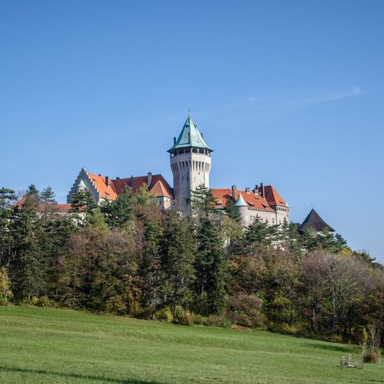 Smolenický zámok, palác hradný I.