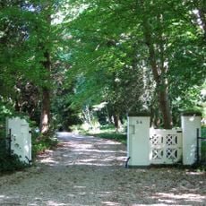 Toegangshek uit 1913, deel uit makend van het complex 'Villa oldenheem'