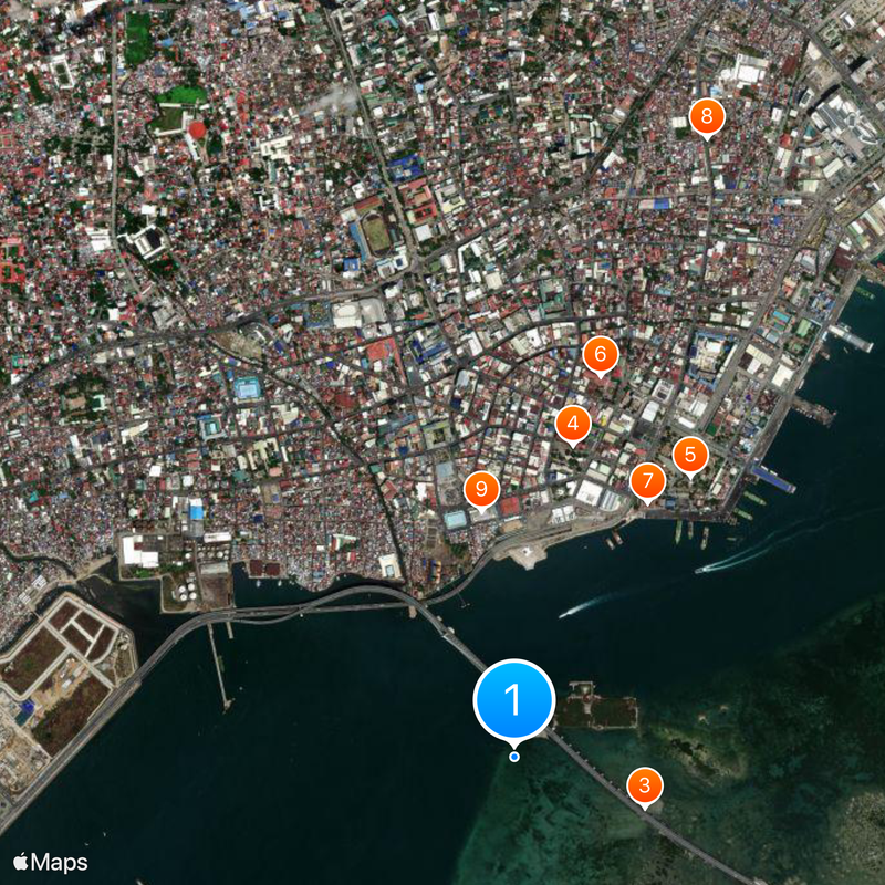 Metro Cebu Map