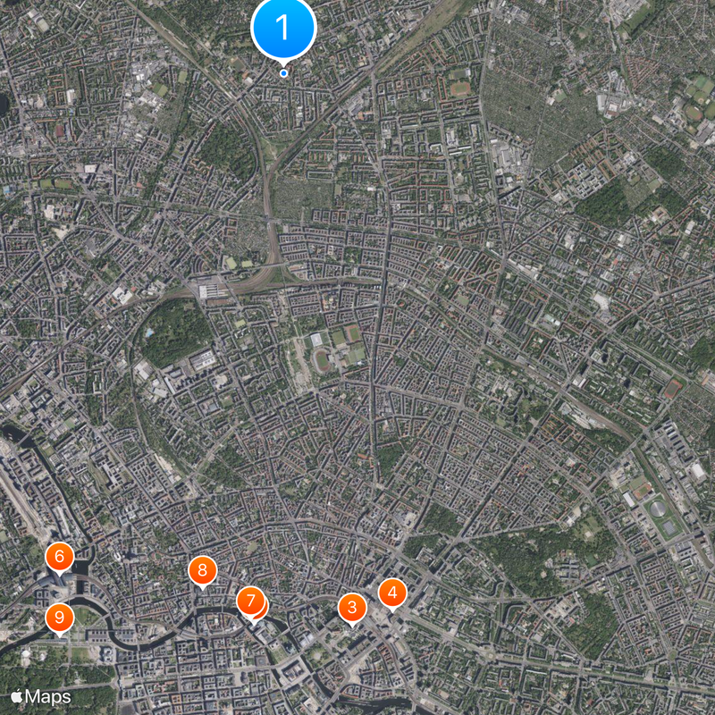 Distretto di Pankow Mappa