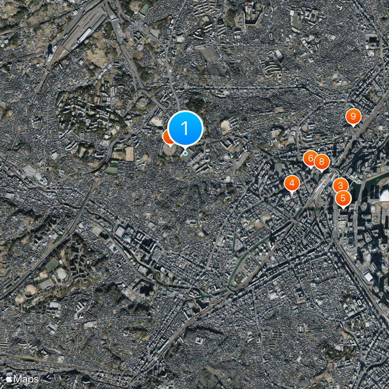 Nippatsu Mitsuzawa Stadium Map