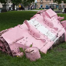 Deset deka tanku, náměstí Kinských 2008