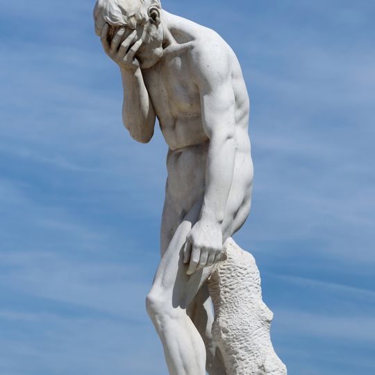 Cain Having Killed His Brother Abel