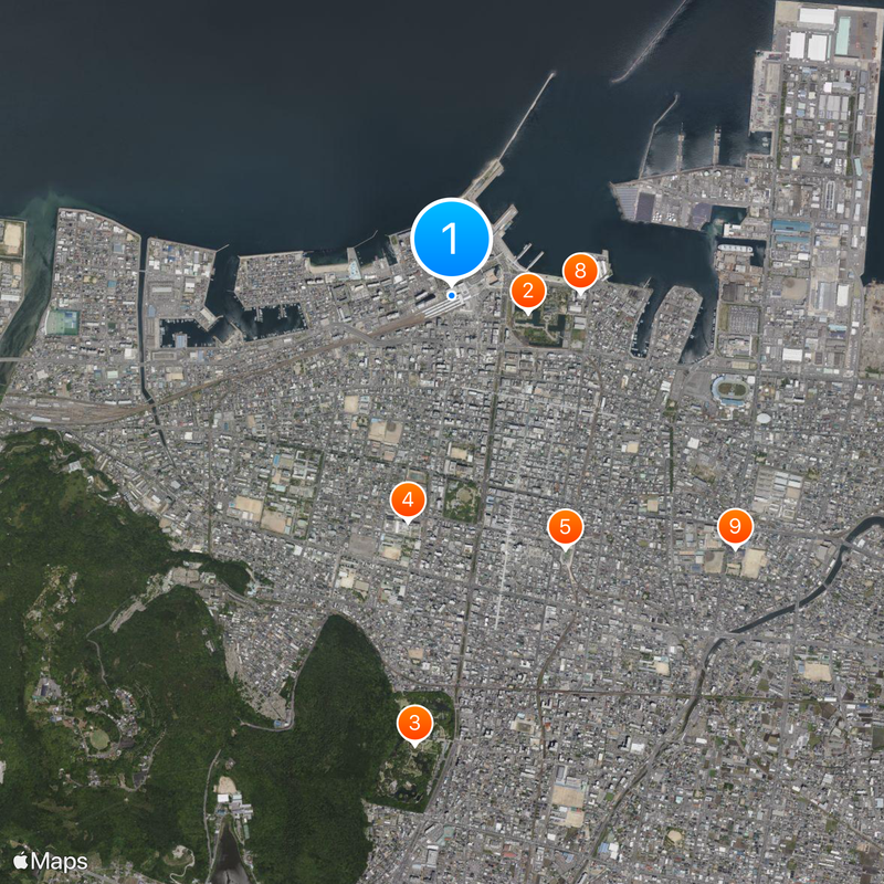 Takamatsu Station Map