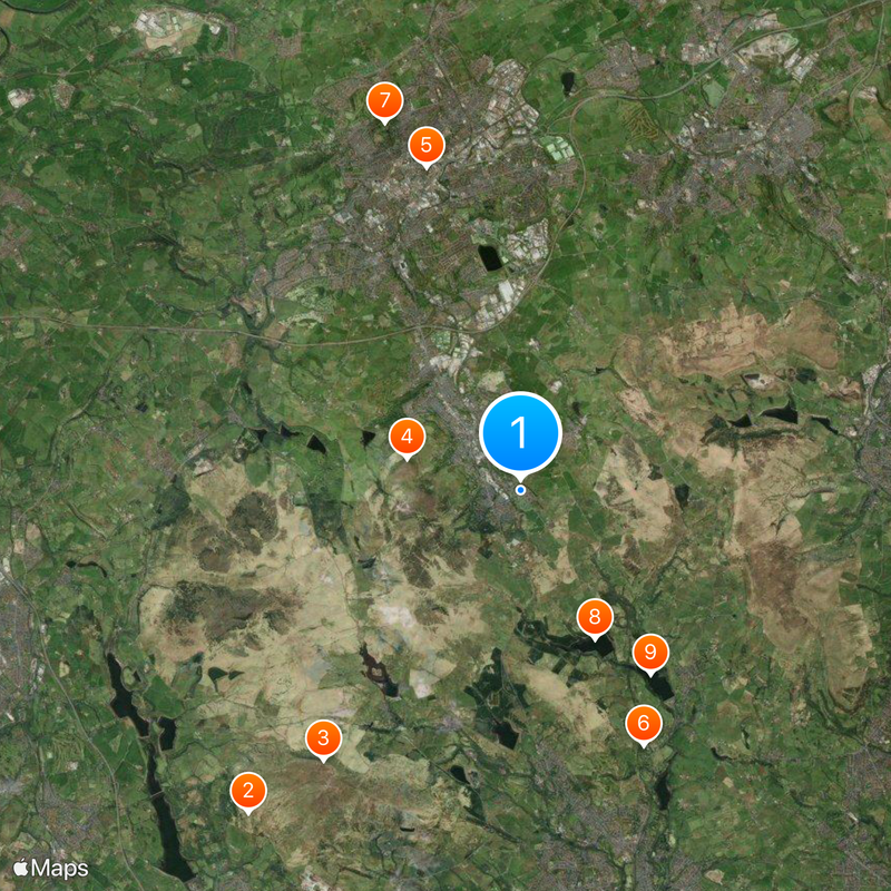 Blackburn with Darwen Map