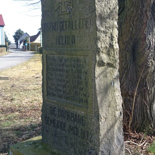 Denkmal für die Gefallenen des Ersten Weltkrieges Mittelweg -