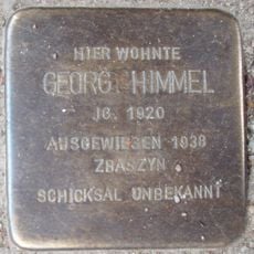 Stolperstein em memória de Georg Himmel
