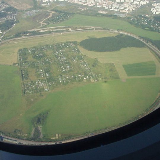 Railway test circuit in Shcherbinka