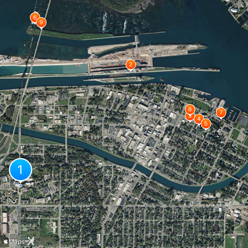 Lake Superior State University Map