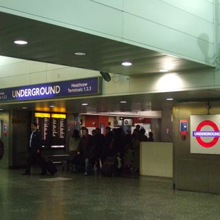 Heathrow Terminals 2 & 3 tube station