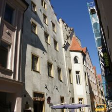 Wohn- und Gasthaus, Nordostteil des sogenannten Auerhauses mit ehemaliger Thomaskapelle