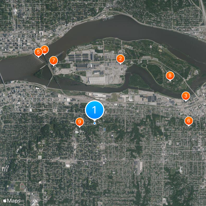 Augustana College Map