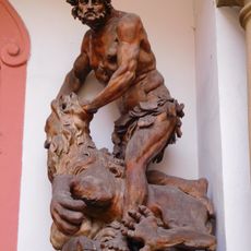 Statue of Hercules in Menhart Palace