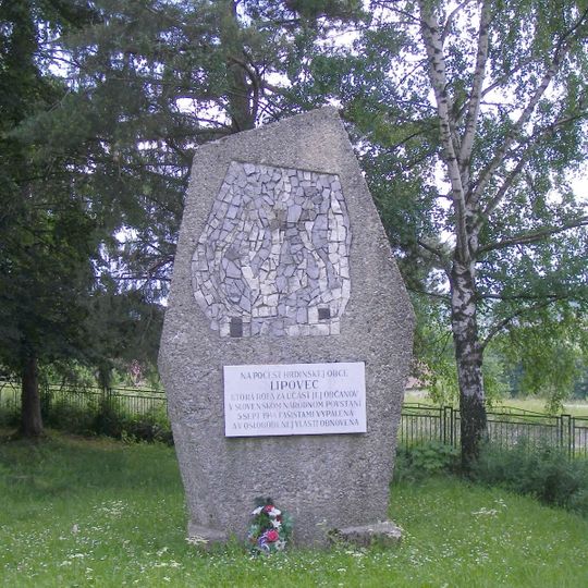 Pomník vypálenia obce