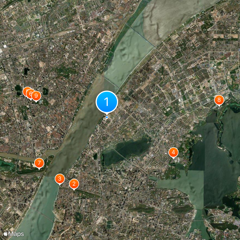 Greenland Center Mapa
