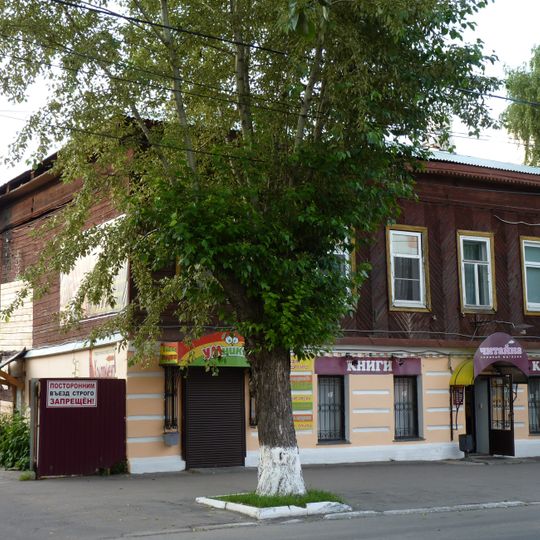 Дом купца Мяздрикова с палаткой