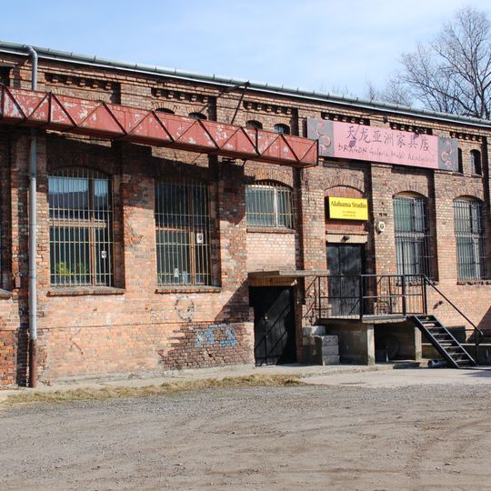 Elewacje hali fabrycznej d. Zakładów Mechanicznych Akcyjnego Towarzystwa Przemysłowego Lilpop, Rau i Loewenstein