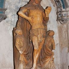 Christ showing his wounds, Collegiate Church of Semur-en-Auxois