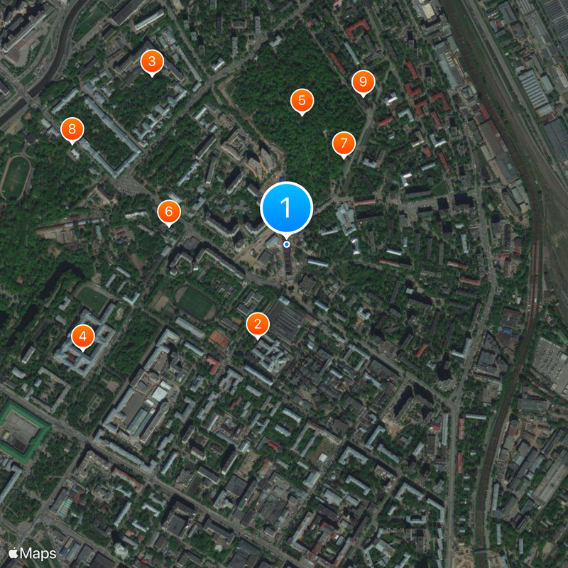 Lefortovo Map