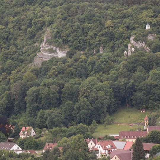 Kalkfelsen am Hummerberg W von Streitberg