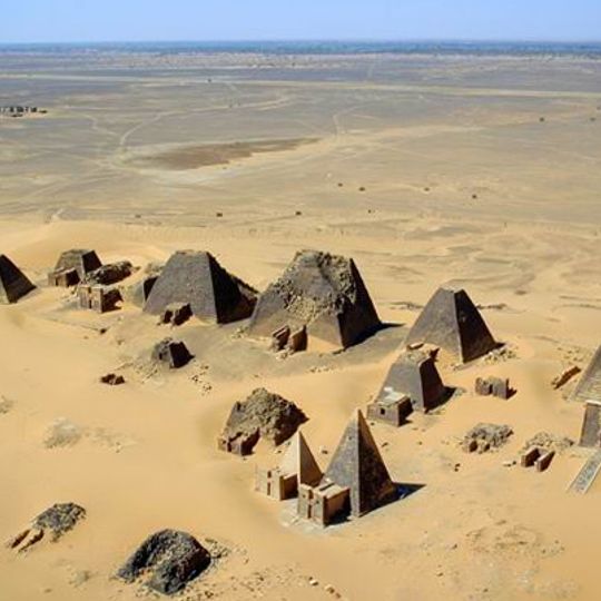 Pyramides de Meroe