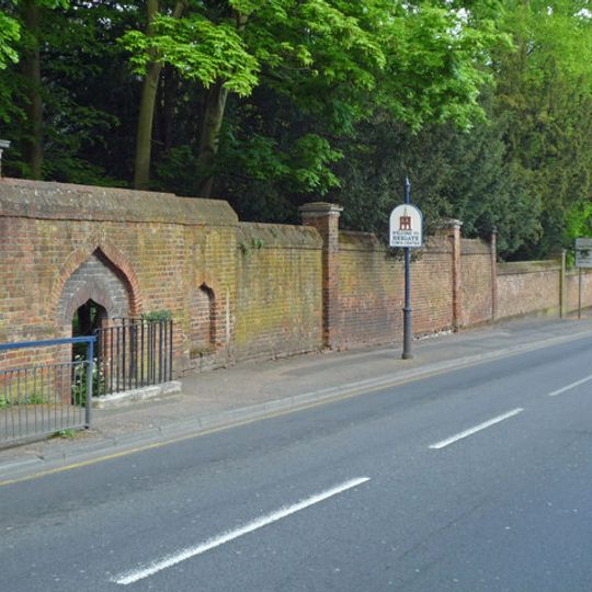 Garden Wall Of Reigate Priory