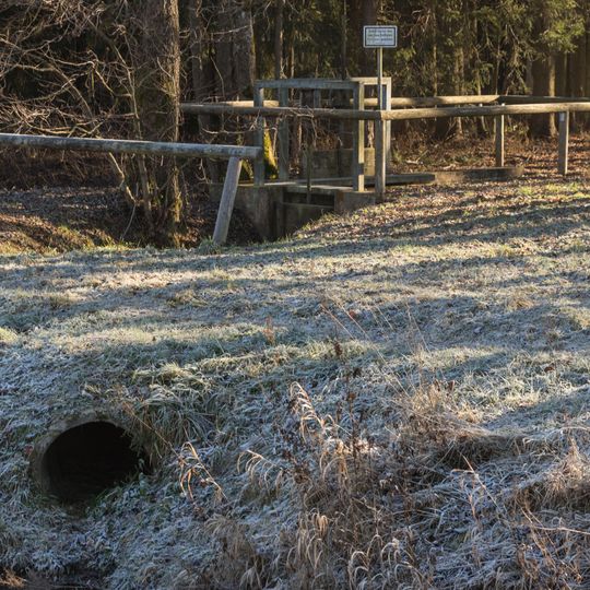 Bacheinlauf Ottosauer Bach in den Pilsach-Leitgraben
