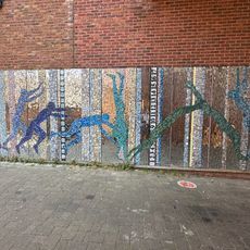 Edward Muybridge mosaic