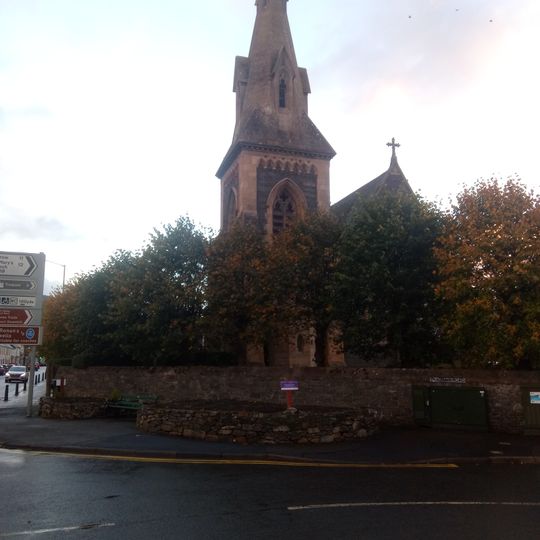 Innerleithen, High Street, St James R.c. Church