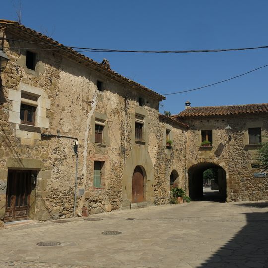 Plaça Major de Púbol