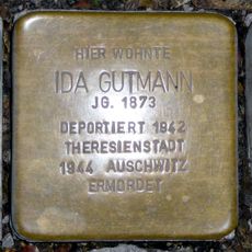 Stolperstein en memoria de Ida Gutmann
