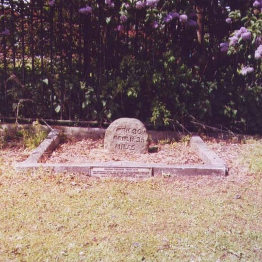 Milestone, Saltgrounds Road, Brough, just S of Ferry Inn