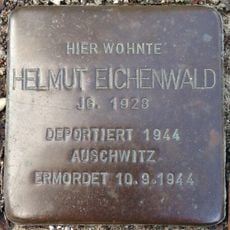 Stolperstein en memoria de Helmut Eichenwald