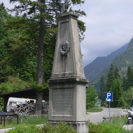 Denkmal Maximilian II Breitenwang Tirol