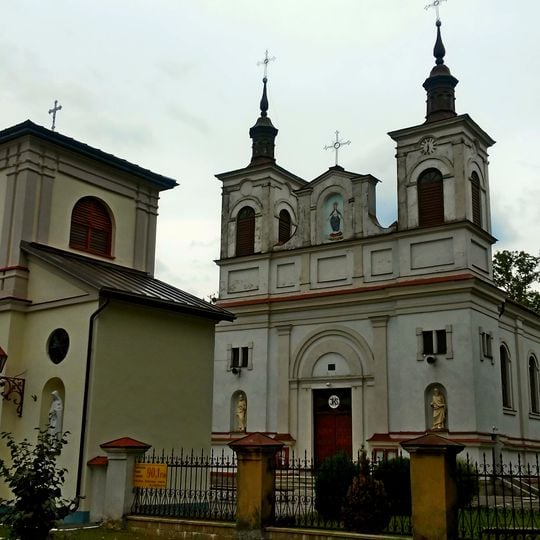 Holy Trinity Roman Catholic church in Dubienka