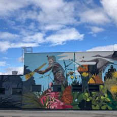 Work of art, mural